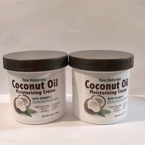 Spa Naturals Skincare Coconut Oil Moisturizing Cream With Vitamin E 2 Pack Poshmark